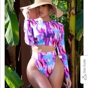 Never worn two piece bathing suit